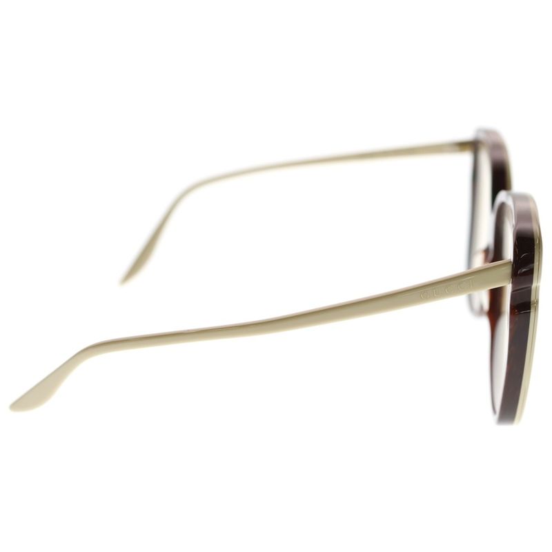Gucci Butterfly Big Frame Sunglasses Beige