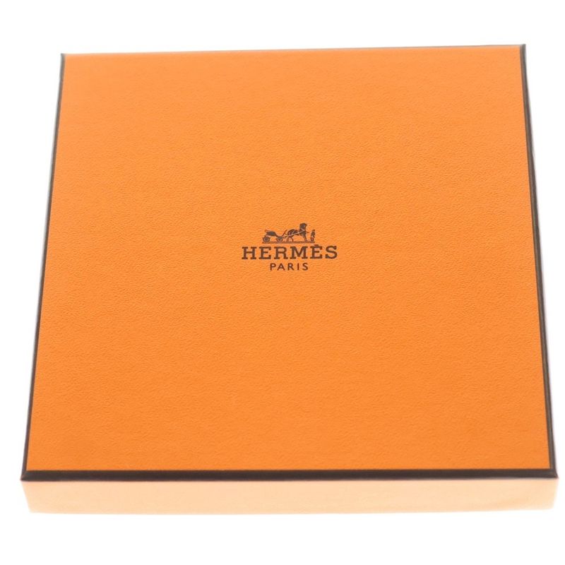 Hermes Relief Cotton Handkerchief Blue