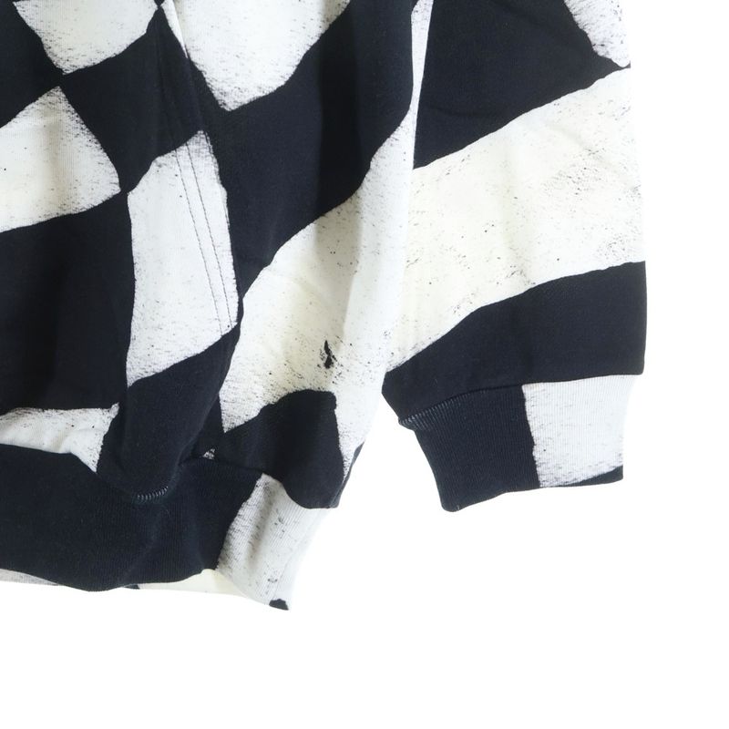 Celine Harry Wild Pullover Hoodie Black White Sweater