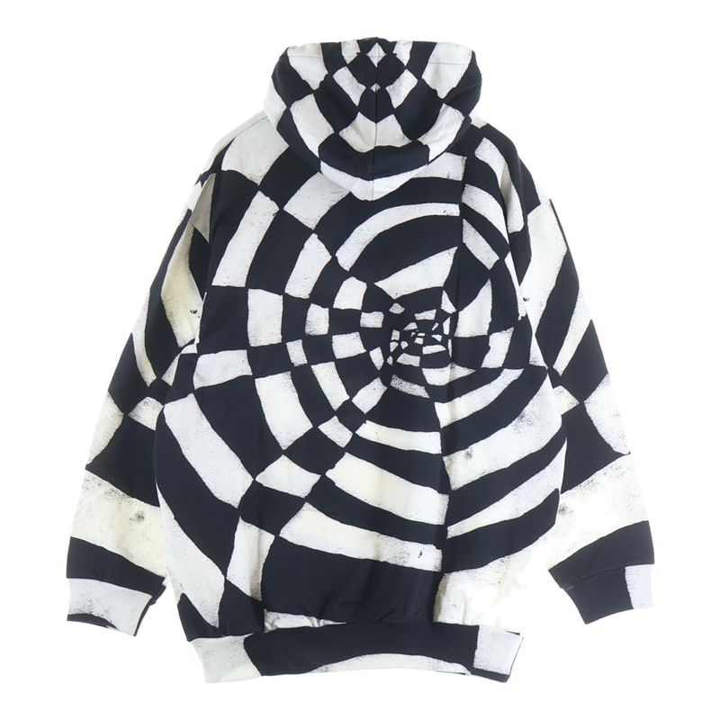 Celine Harry Wild Pullover Hoodie Black White Sweater