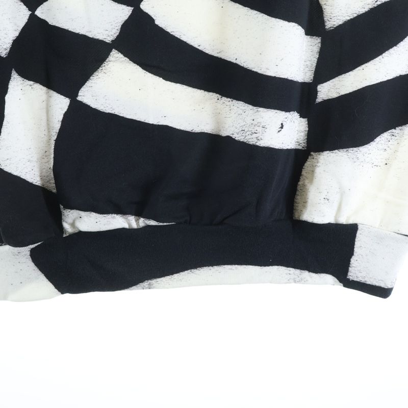 Celine Harry Wild Pullover Hoodie Black White Sweater