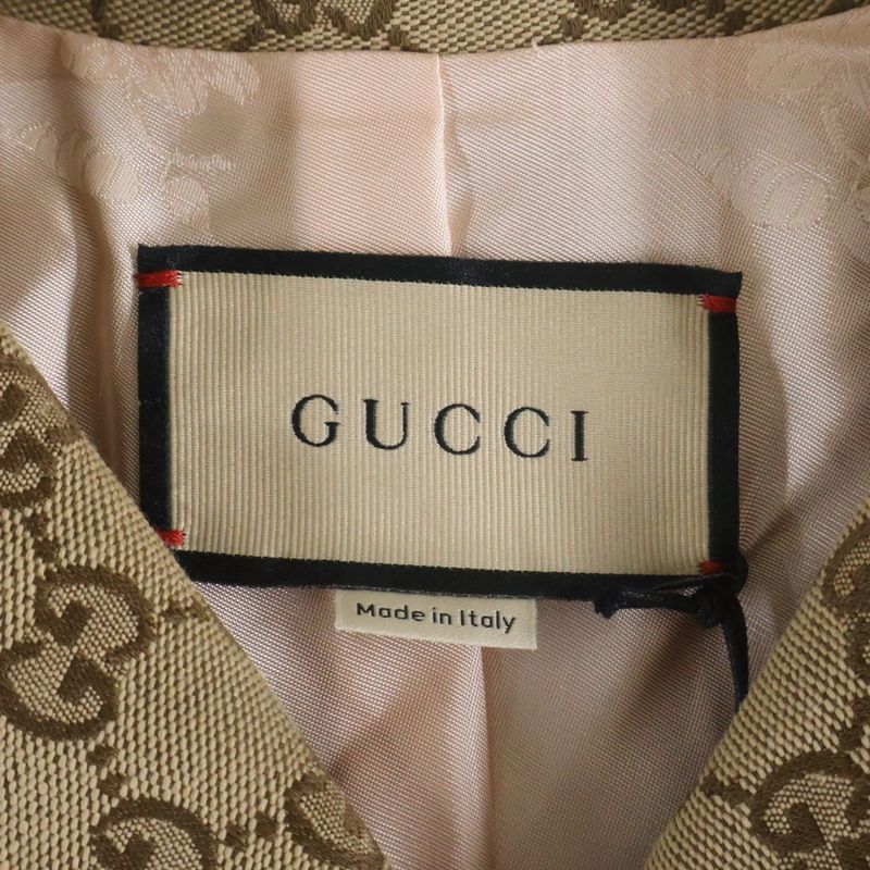 Gucci GG Canvas Jacket Beige