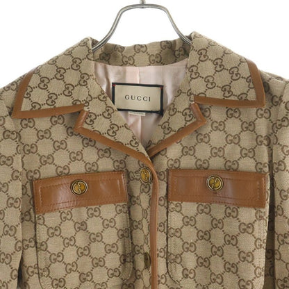 Gucci GG Canvas Jacket Beige