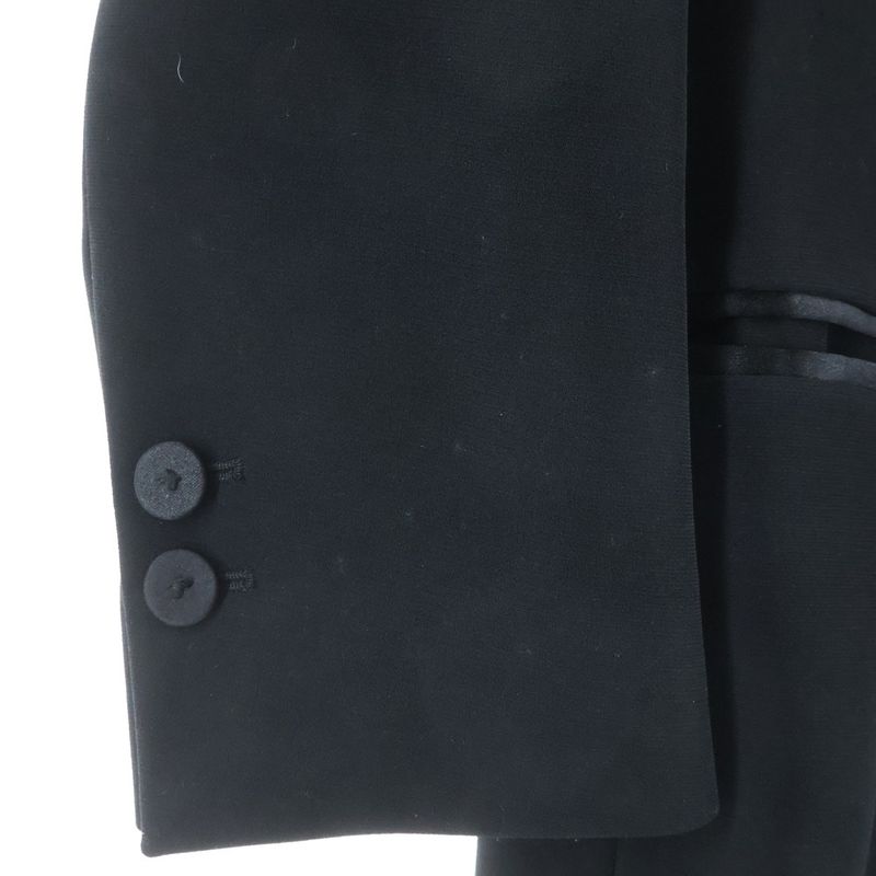 Balenciaga Peak Lapel Tuxedo Jacket Black