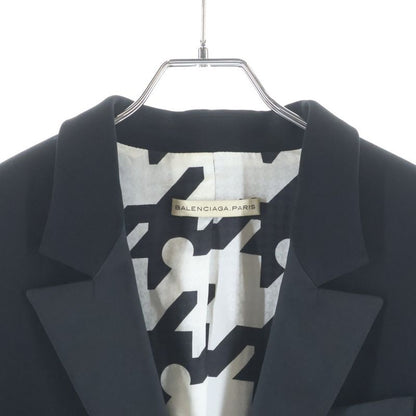 Balenciaga Peak Lapel Tuxedo Jacket Black
