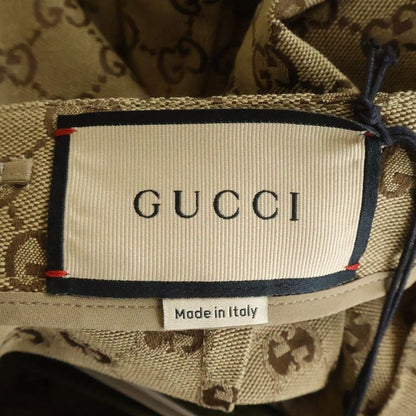 Gucci Horsebit GG Canvas Pants Beige