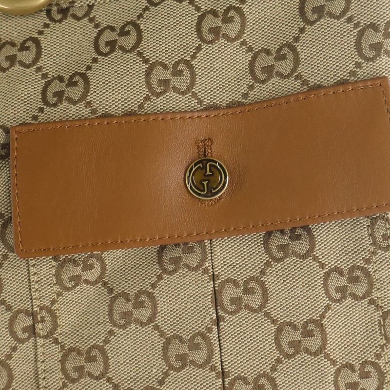 Gucci Horsebit GG Canvas Pants Beige