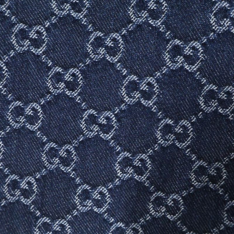 Gucci GG Jacquard Denim Pants Indigo