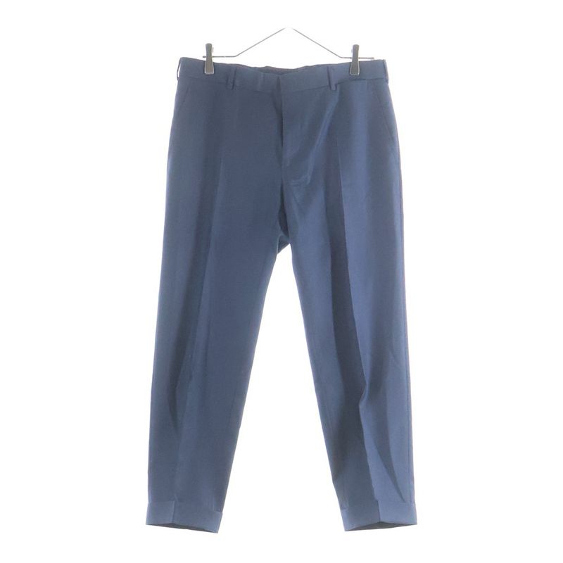 Hermes Lining Silk All Over Pattern Wool Tailored Jacket Trousers Long