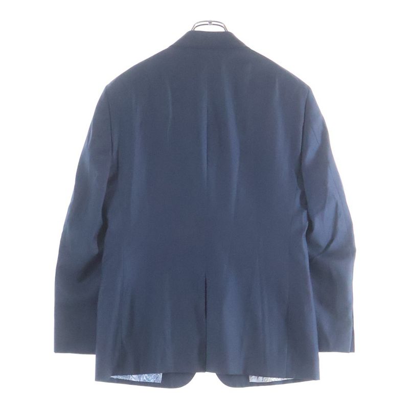 Hermes Lining Silk All Over Pattern Wool Tailored Jacket Trousers Long