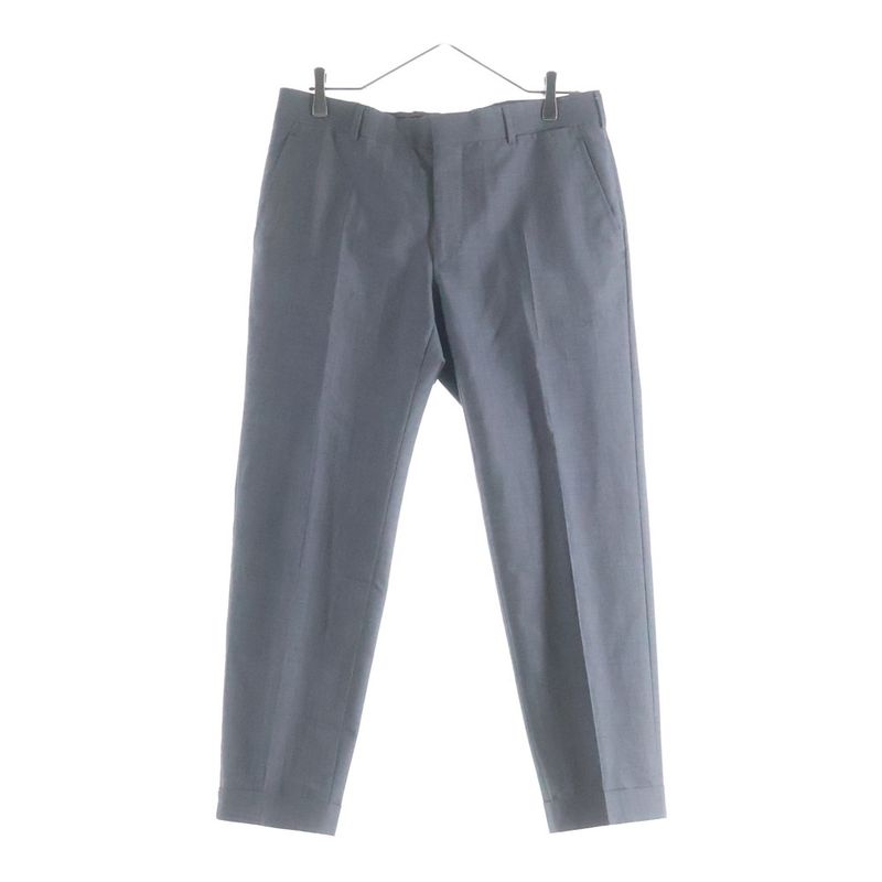 Hermes Lining Silk All Over Pattern Wool Tailored Jacket Trousers Long