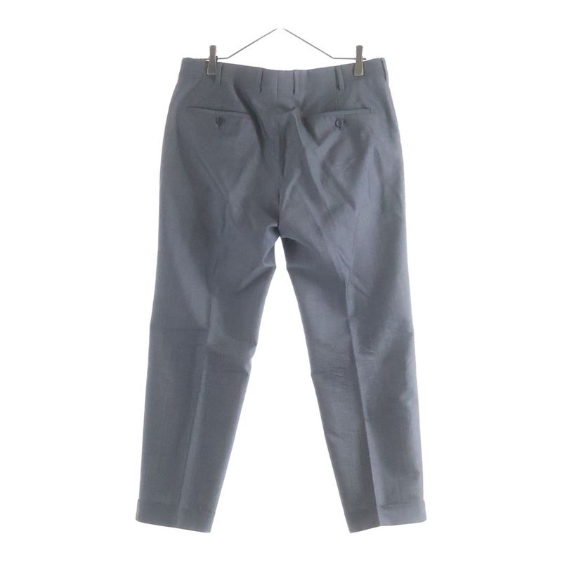 Hermes Lining Silk All Over Pattern Wool Tailored Jacket Trousers Long