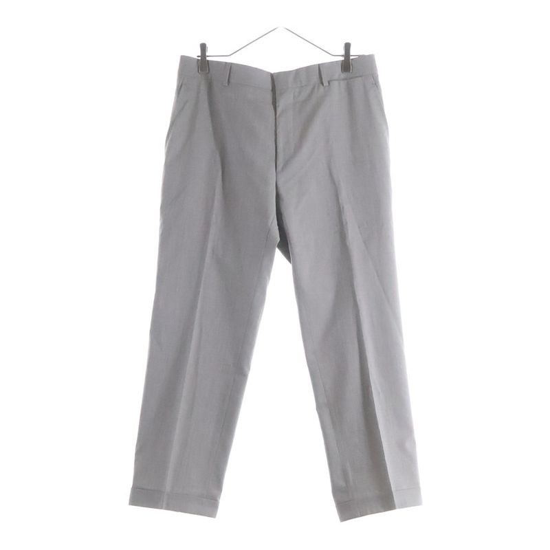 Hermes Cashmere Blend Wool Tailored Jacket Trousers Long Pants Set Suit Black