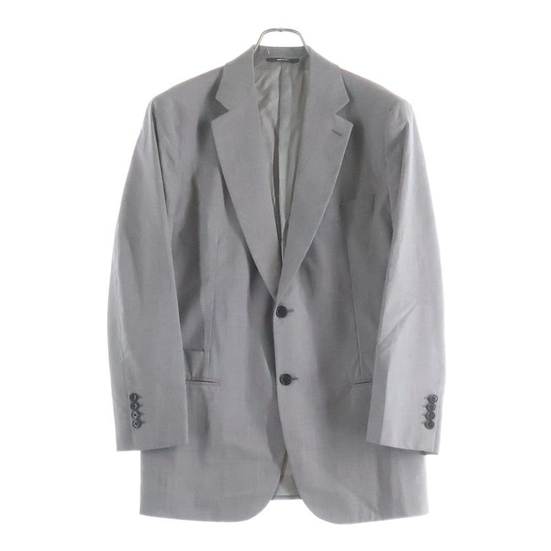 Hermes Cashmere Blend Wool Tailored Jacket Trousers Long Pants Set Suit Black