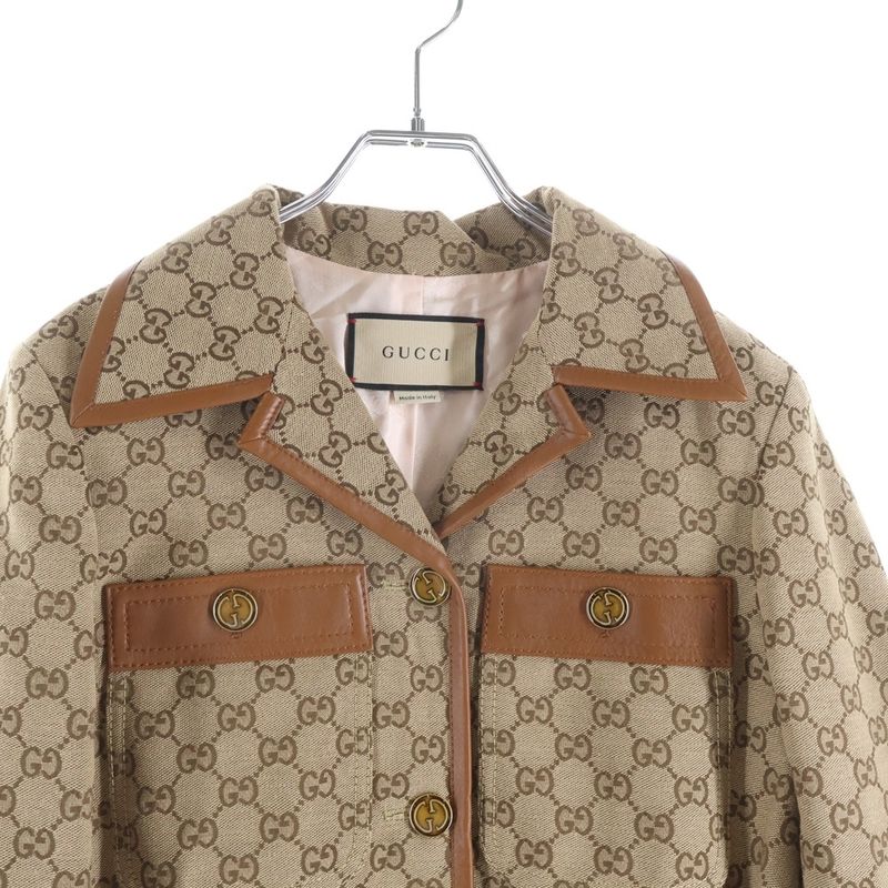 Gucci GG Pattern Tailored Jacket 36