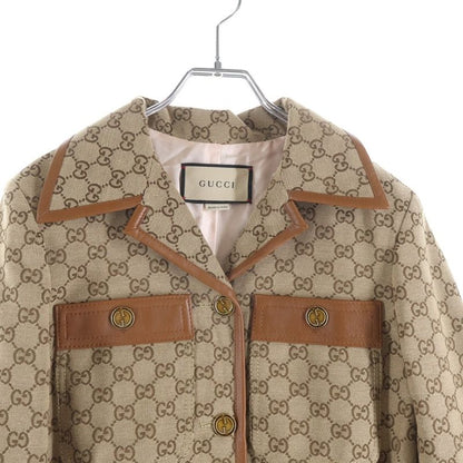 Gucci GG Pattern Tailored Jacket 36