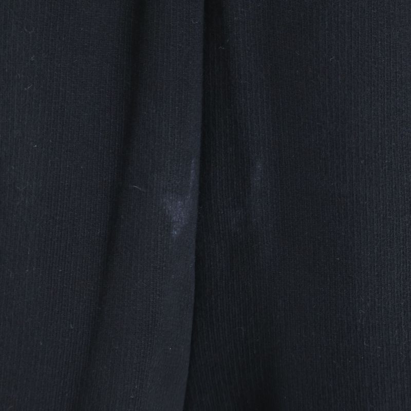 Gucci Brushed Cotton Jersey Track Pants Logo Embroidery Sweatpants Black