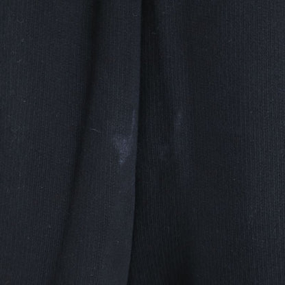 Gucci Brushed Cotton Jersey Track Pants Logo Embroidery Sweatpants Black