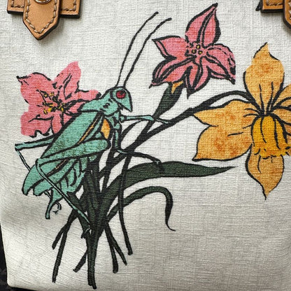 Gucci Bag GG Plus Handbag White Orange