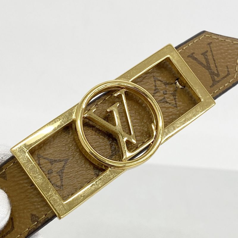 Louis Vuitton Belt Monogram Reverse Dauphine