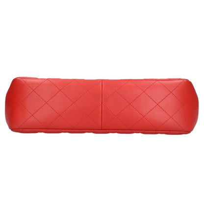 Chanel Quilted 30 Lambskin Double Flap Chain Leather Shoulder Bag 30