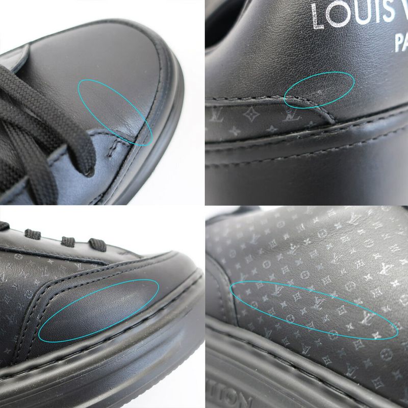 Louis Vuitton Beverly Hills Sneakers Micro Monogram Black