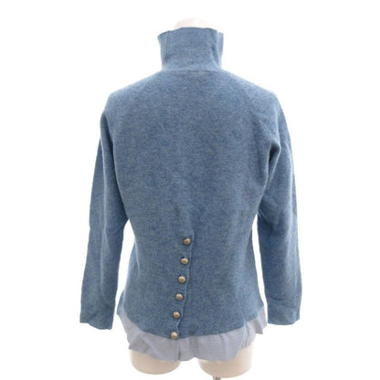 Louis Vuitton Turtleneck Sweater Knit Wool Long Sleeve Layered Design