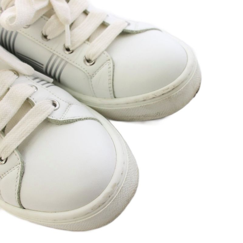 Hermes Avantage Sneakers Leather 35.5 White