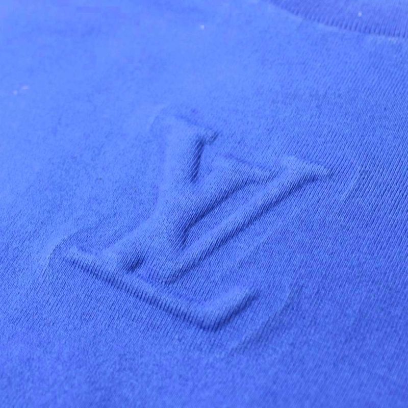 Louis Vuitton Embossed LV Inside Out Crew Neck T-Shirt Short