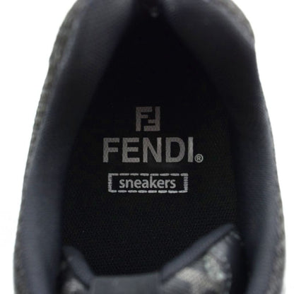 Fendi Faster Trainers Sneakers Leather Mesh Low Cut FF Logo 7