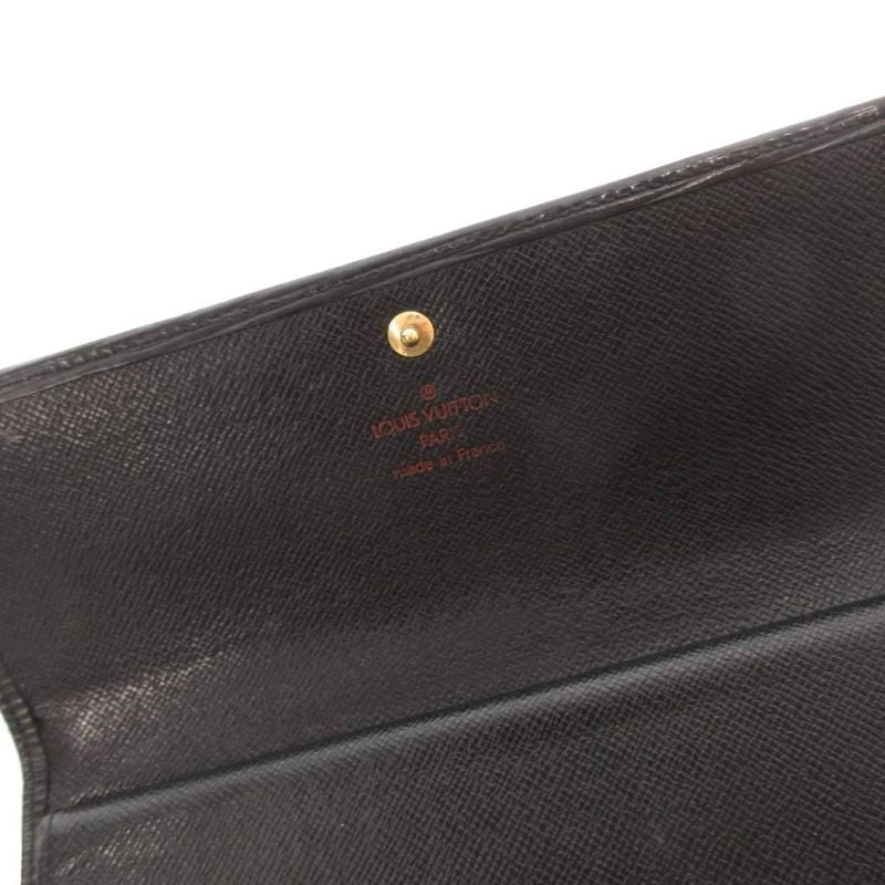 Louis Vuitton Epi Porte Tresor Wallet Leather Trifold Shape