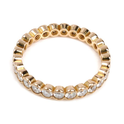 Cartier 18K Pink Gold Broderie Ring Diamond 48