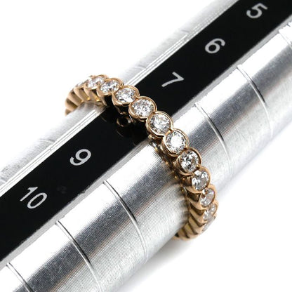 Cartier 18K Pink Gold Broderie Ring Diamond 48