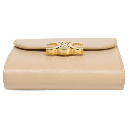 Celine Small Flap Wallet Triomphe Shiny Calfskin