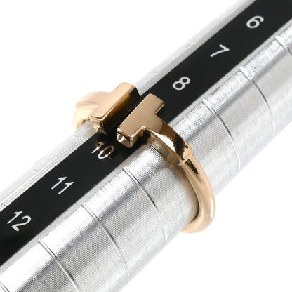 Tiffany & Co. 18K Pink Gold T Wire Ring