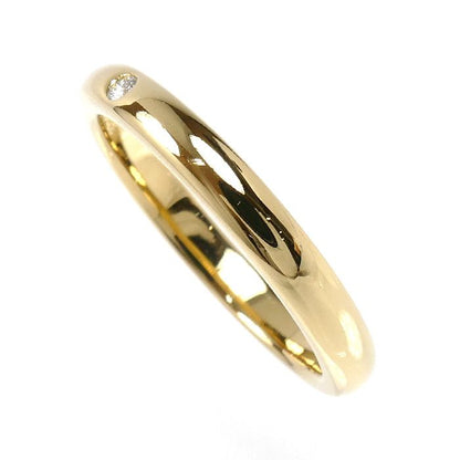 Tiffany & Co. 18K Yellow Gold Stacking Band Diamond Ring