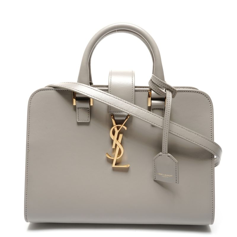 Saint Laurent Yves Shoulder Bag YSL Logo Baby Cabas 2-Way