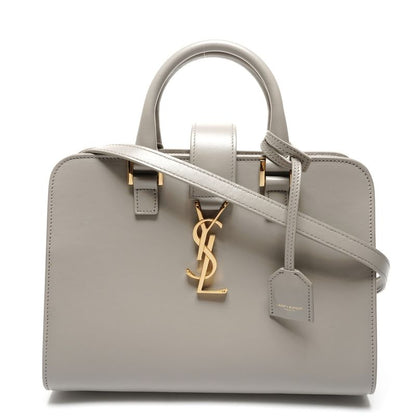 Saint Laurent Yves Shoulder Bag YSL Logo Baby Cabas 2-Way