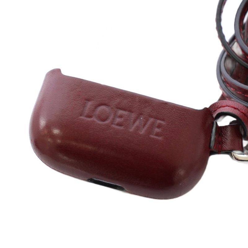 Loewe Air Pods Pro Case Anagram Leather Gold Tk