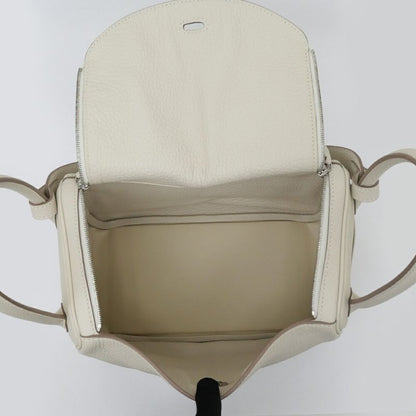 Hermes Lindy 26 Beton Silver Taurillon Clemence Handbag