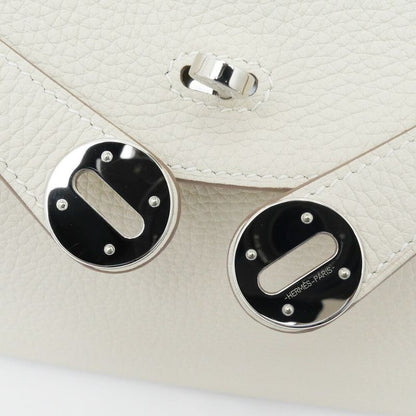 Hermes Lindy 26 Beton Silver Taurillon Clemence Handbag
