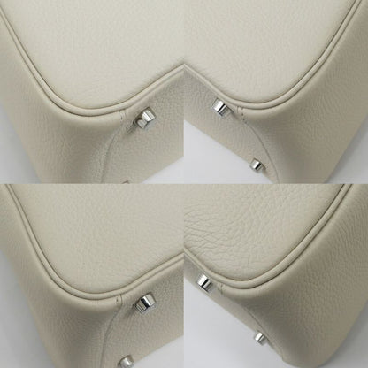 Hermes Lindy 26 Beton Silver Taurillon Clemence Handbag
