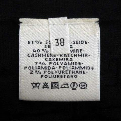 Hermes Silk Cashmere Knit Chaine D'ancre Embossed Jacquard Sweater French
