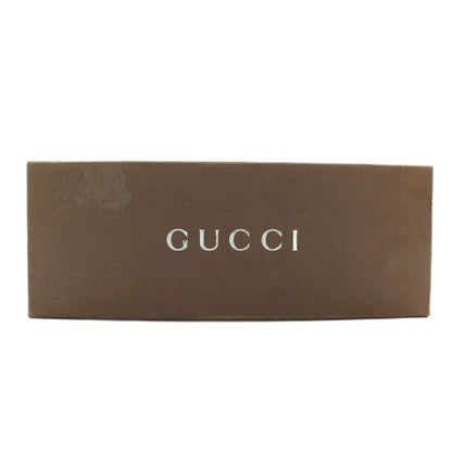 Gucci Gloves 5 Fingers Leather Horsebit Gold Black