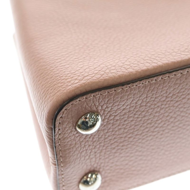 Louis Vuitton Capucines BB Magnolia Taurillon Leather 2-Way Shoulder Bag