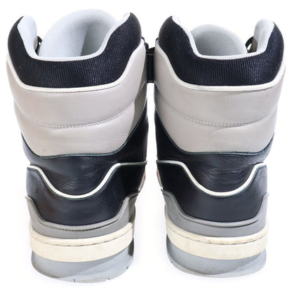 Louis Vuitton LV High Top Trainer Cut Sneakers Gray Black