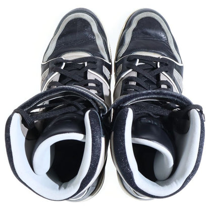 Louis Vuitton LV High Top Trainer Cut Sneakers Gray Black