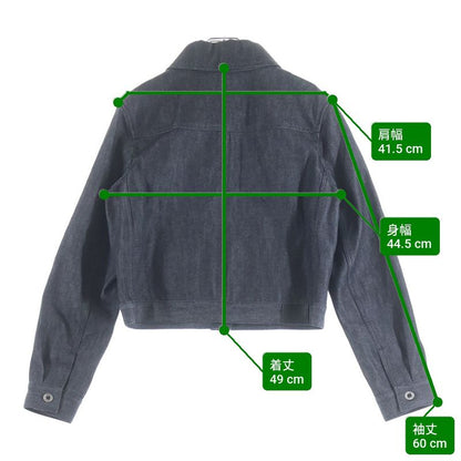 Hermes Clou de Selle Denim Jacket Black