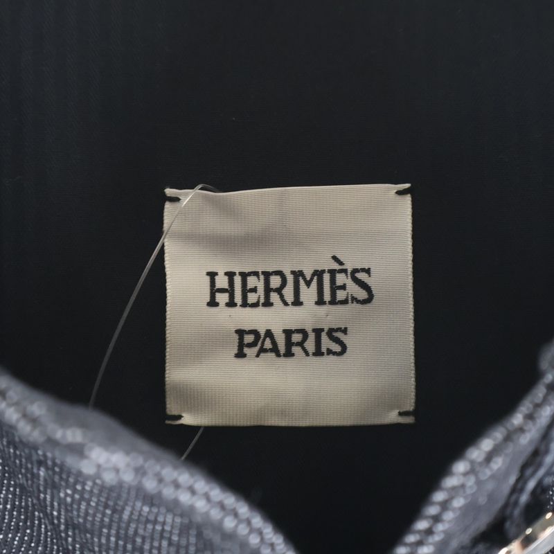 Hermes Clou de Selle Denim Jacket Black