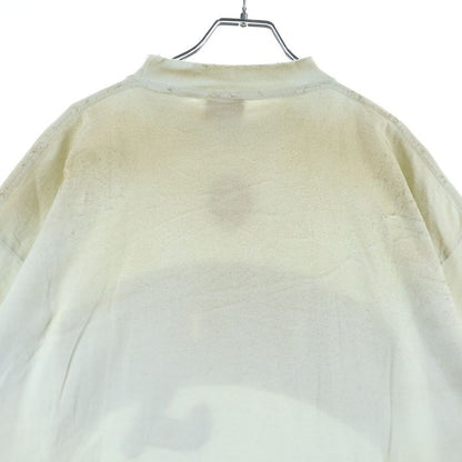 Balenciaga Skater Oversized Crush Dust Processing Patch Short Shirt